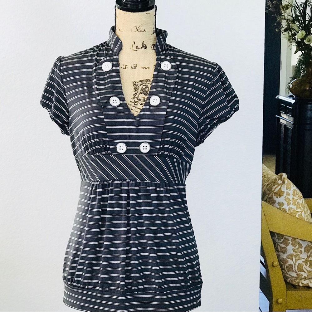 Charlotte Russe- Blouse Top